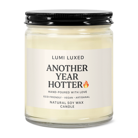 🔥 Another Year Hotter – Birthday Candle Gift