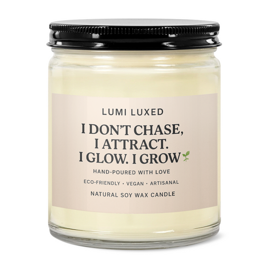 "Glow & Grow: The Attraction Flame"